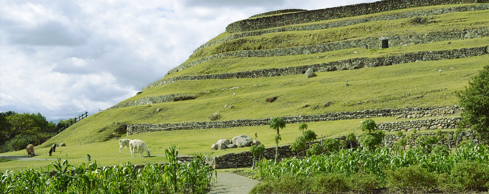 pumapungo ruins in cuenca ecuador